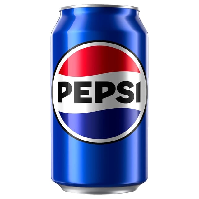 Canned Soda Pepsi.