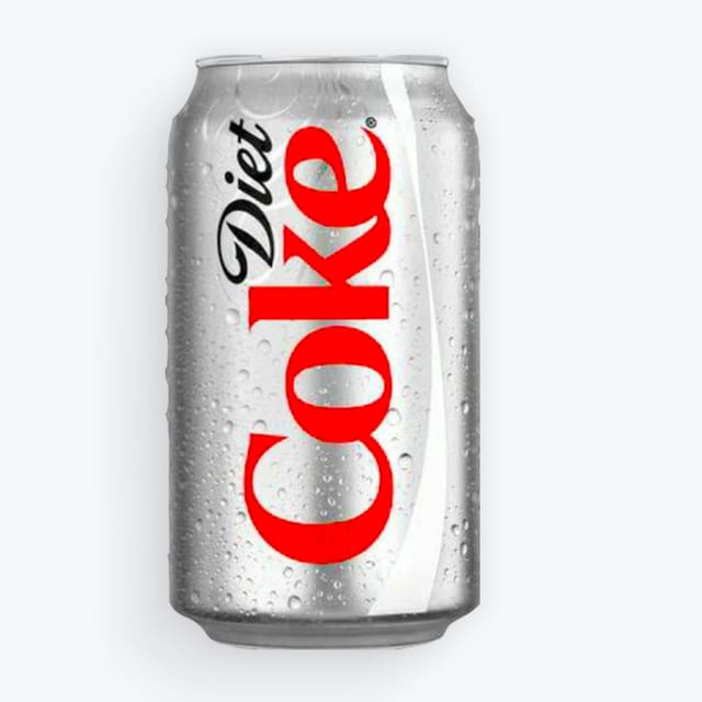 Canned Soda Diet Coke.